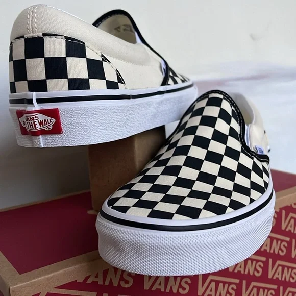 Vans WMNS Classic Slip-On BIk&Whtchckerboard/WhtVN000EYEBWWSneakers
